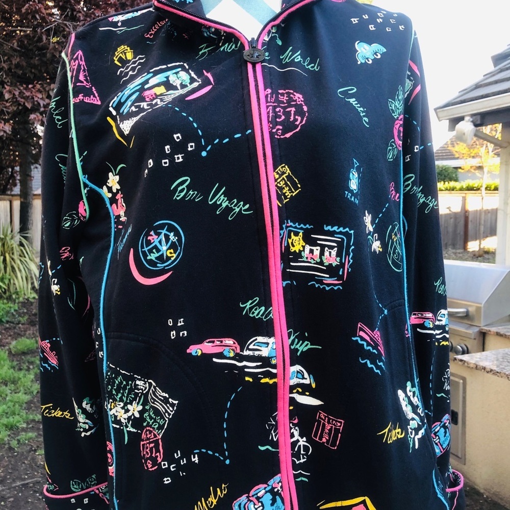 Cute Jacket and Capri Set